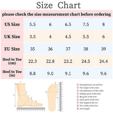 Women's Pull on Buckle Shoes Fluffy Winter Snow Boots Flat Boot