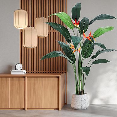 2 PCS 6FT Artificial Bird of Paradise Plant Fake