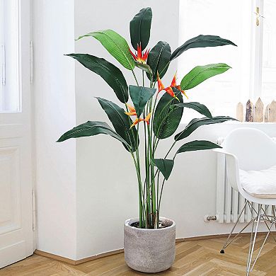 2 PCS 6FT Artificial Bird of Paradise Plant Fake