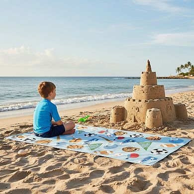 Game On 100% Cotton Beach Towel