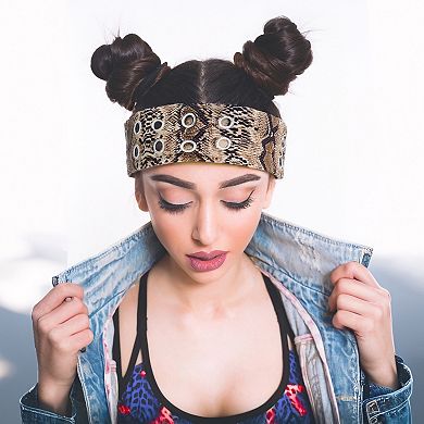 Snake Pattern Headband for Women 1 Pc