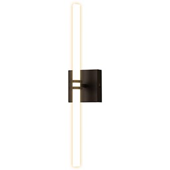 POWLIG 22-Inch Modern Wall Sconce, Dimmable LED Light for Bedroom, Living Room