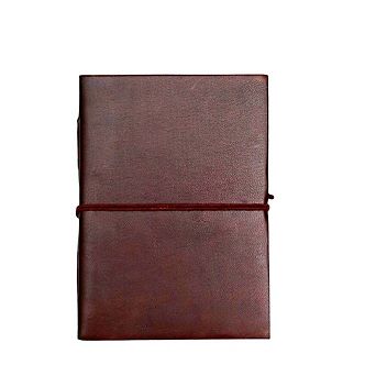 Rustic Dark Brown Leather Journal