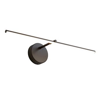 POWLIG 24" Modern LED Wall Sconce - Dimmable Fixture with Adjustable 5-Color & Angle to Set the Mood