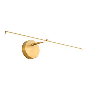 POWLIG 24" Modern LED Wall Sconce - Dimmable Fixture with Adjustable 5-Color & Angle to Set the Mood
