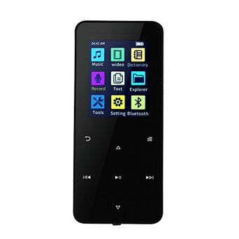 Bluetooth HiFi Sound Portable Music MP3 Player 16G+128G with FM Radio, Speaker, Recorder Function