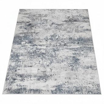 8x10 Washable Area Rug Non Slip Abstract Soft Durable Water Resistant