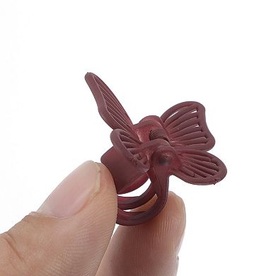 Exquisite Butterfly Small Clip for Girls 6 Pcs