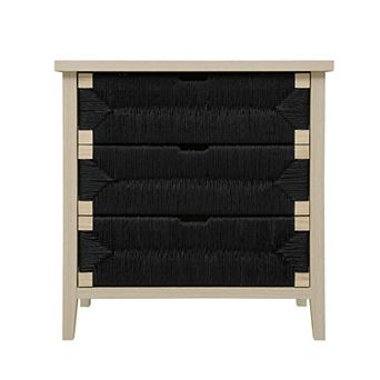3 Drawer Buffet Sideboard with Adjustable Shelves, Storage Cabinet for Living Room Kitchen Entryway