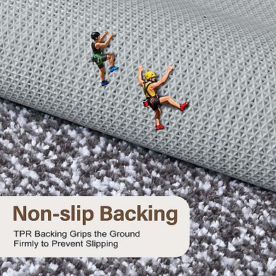 Long Bathroom Runner Rug ,Non Slip Washable Large Bath Rugs, Soft Absorbent Quick Dry Bath Mats