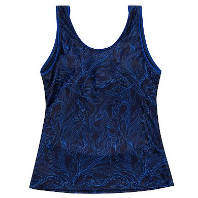 Women's Dolfin Aquashape Namaste Scoop Neck Tankini Swim Top