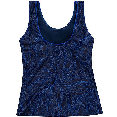Women's Dolfin Aquashape Namaste Scoop Neck Tankini Swim Top