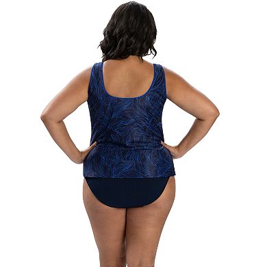 Women's Dolfin Aquashape Namaste Scoop Neck Tankini Swim Top