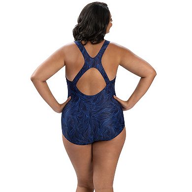 Women's Dolfin Aquashape Namaste Conservative One-Piece Swimsuit