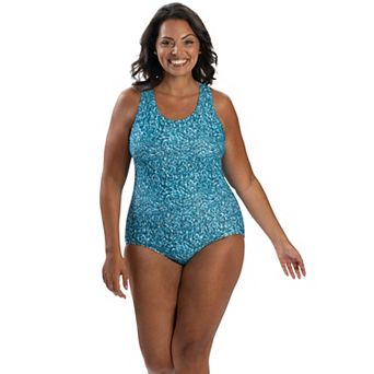 Women's Little Dolfin Aquashape Zen Conservative One-Piece Swimsuit