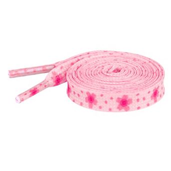 Women's Floral Printed Flat Shoelaces Sneakers Shoelaces 1 Pair 55.1"