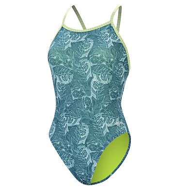 Women's Little Dolfin Uglies Petals Diver Back One-Piece Swimsuit
