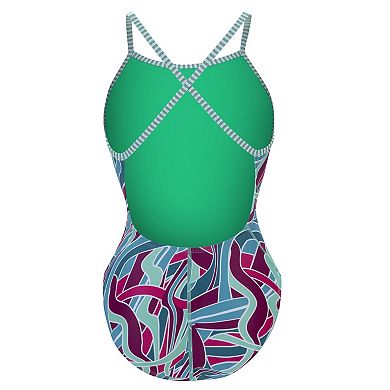 Women's Little Dolfin Uglies Tangle Diver Back One-Piece Swimsuit
