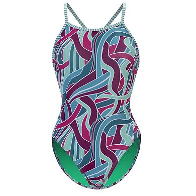 Women's Little Dolfin Uglies Tangle Diver Back One-Piece Swimsuit