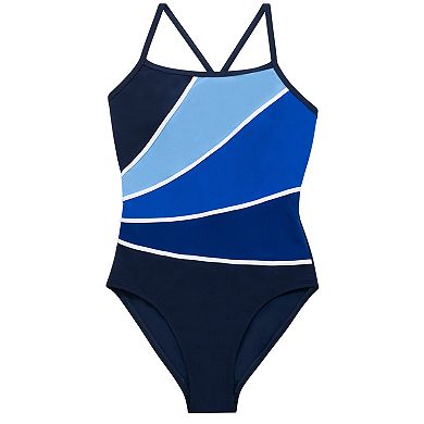Women's Dolfin Aquashape Moderate Criss-Cross One-Piece Swimsuit
