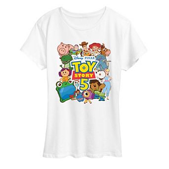Women's Disney / Pixar's Toy Story 5 Characters Collage Graphic Tee