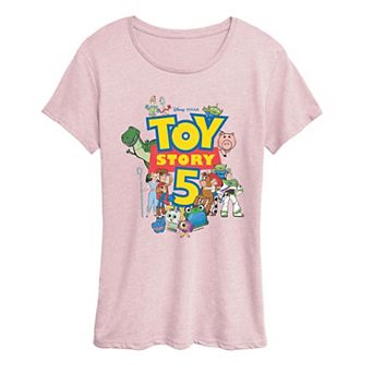 Women's Disney / Pixar's Toy Story 5 Logo & Characters Graphic Tee