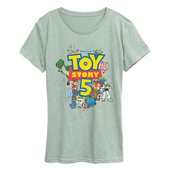 Women's Disney / Pixar's Toy Story 5 Logo & Characters Graphic Tee