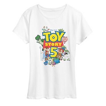 Women's Disney / Pixar's Toy Story 5 Logo & Characters Graphic Tee