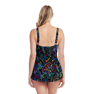 Women's Mazu Swim Wrap One-Piece Swim Dress