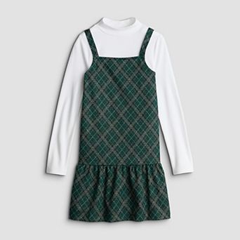 Girls 6-20 SO® 2 pc Mock Neck Knit Top & Dress Set in Regular & Plus Size