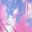 Blue Pink Blush