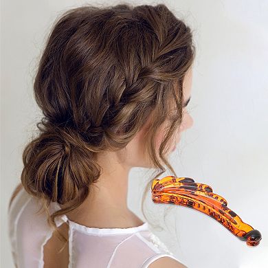 Wavy Edge Hairdo Clip 1 Pc