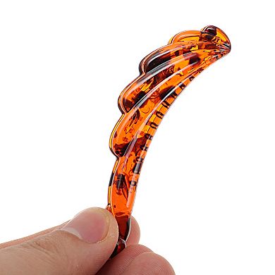 Wavy Edge Hairdo Clip 1 Pc