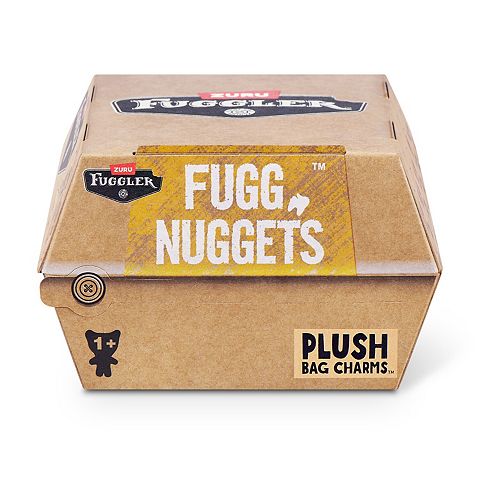 Детские мягкие игрушки Fuggler Fugg Nuggets 3.5-inch Plush Keyring - Styles May Vary