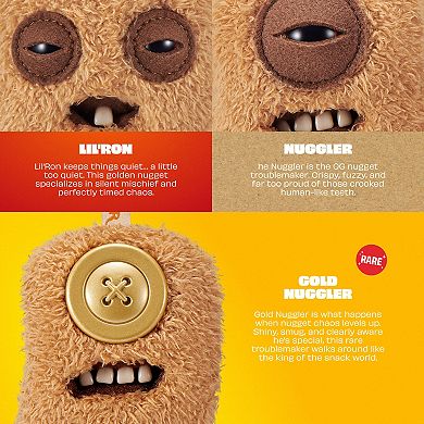 Fuggler Fugg Nuggets 3.5-inch Plush Keyring - Styles May Vary