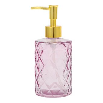 Round Bottom Argyle Soap Dispenser 10.15oz 1 pc