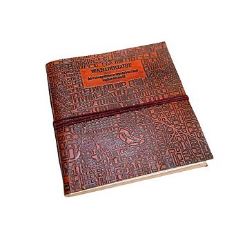 Wanderlust Artist Handmade Leather Journal