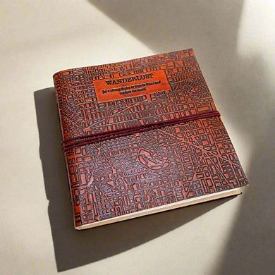 Wanderlust Artist Handmade Leather Journal