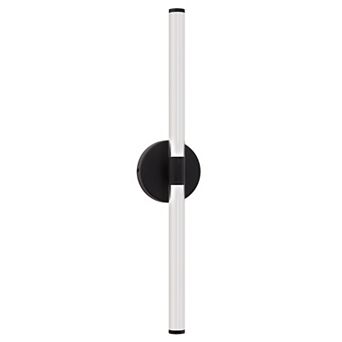 POWLIG Modern 23.86" Dimmable LED Wall Light - 20W Vanity Light with 360° Illumination for Bathroom