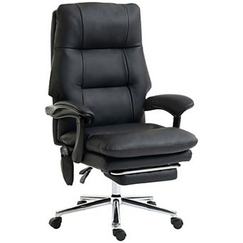 HOMCOM 6-Point Massage Office Chair, Ergonomic Desk Chair