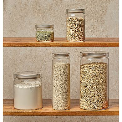 Pyrex® 5-Piece Glass Canister Set