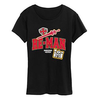 Women's Masters Of The Universe He-Man Patches Graphic Tee