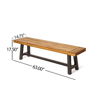 Outdoor Carlisle Benches Set of 2