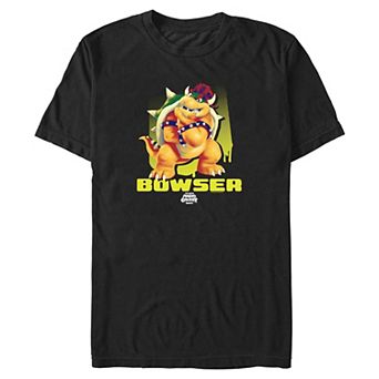 Big & Tall Nintendo The Super Mario Galaxy Movie Bowser Graphic Tee