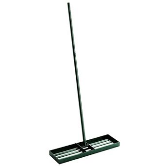 Outsunny 36inch x 10inch Lawn Leveling Rake with 66.5inch Handle