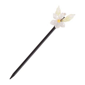 Hair Stick Pin for Women 1 pc 8.47" Retro Dark White