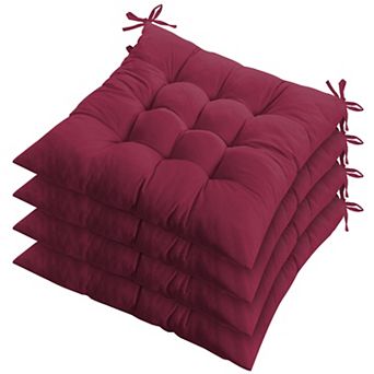 4 pc Square Chair Cushions