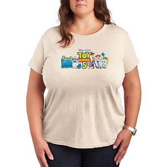Women's Plus Disney / Pixar's Toy Story 5 Character Lineup Graphic Tee