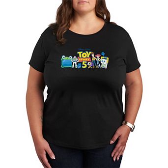 Women's Plus Disney / Pixar's Toy Story 5 Character Lineup Graphic Tee