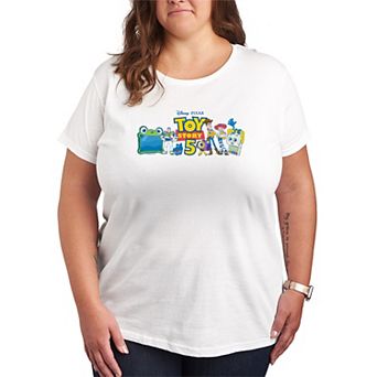 Women's Plus Disney / Pixar's Toy Story 5 Character Lineup Graphic Tee